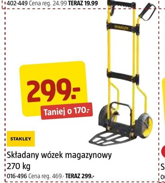 Jula Składany wózek magazynowy 270 kg oferta