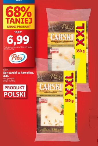 Lidl PILOS Ser carski w kawałku, 350g oferta