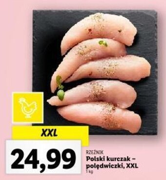 Lidl RZEŹNIK Polski kurczak - polędwiczki, 1kg oferta