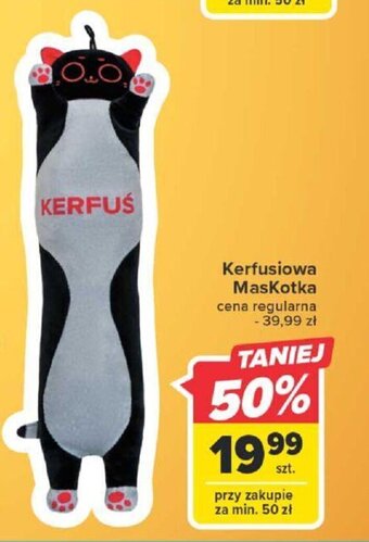 Carrefour Market Kerfusiowa Maskotka oferta