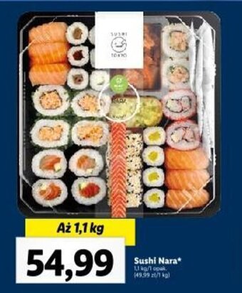 Lidl Sushi Nara 1,1kg oferta