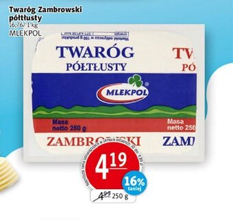 Prim Market Twaróg Zambrowski półtłusty 250 g oferta