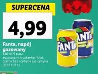 Lidl Fanta, napój gazowany 330 ml oferta