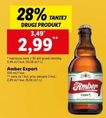Lidl Amber Export 330ml oferta