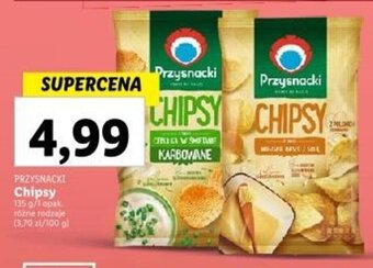 Lidl PRZYSNACKI Chipsy 135 g oferta