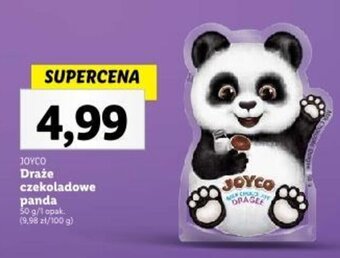 Lidl JOYCO Draże czekoladowe panda 50 g oferta