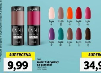 Lidl EXME Lakier hybrydowy do paznokci 1 szt. oferta