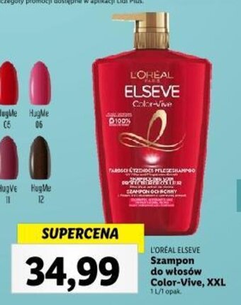 Lidl L'ORÉAL ELSEVE Szampon do włosów Color-Vive, 1L oferta