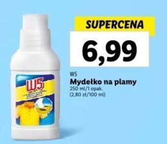 Lidl W5 Mydełko na plamy 250 ml oferta