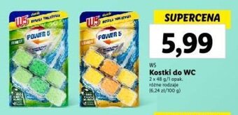 Lidl W5 Kostki do WC 2 x 48 g oferta