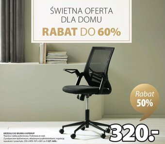JYSK KRZESŁO DO BIURKA ASPERUP oferta