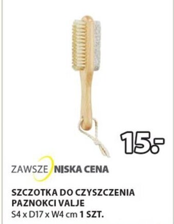 JYSK SZCZOTKA DO CZYSZCZENIA PAZNOKCI VALJE S4xD17xW4cm oferta