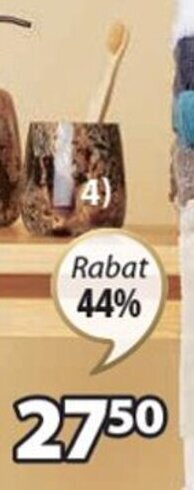 JYSK STOJAK NA SZCZOTECZKI DO ZĘBÓW LYSVIK Ś8xW9cm oferta