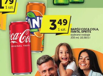 Groszek NAPÓJ COCA COLA, FANTA, SPRITE 330 ml oferta