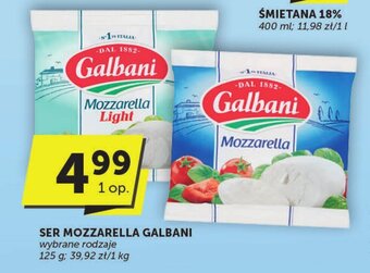 Groszek SER MOZZARELLA GALBANI 125 g oferta