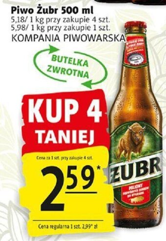Prim Market Piwo Żubr 500 ml KOMPANIA PIWOWARSKA oferta