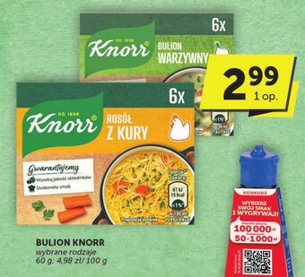 Groszek BULION KNORR 60 g; oferta