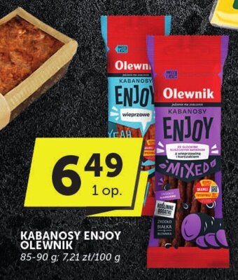 Groszek KABANOSY ENJOY OLEWNIK 85-90 g oferta