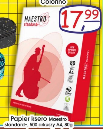 Delikatesy Paleo Papier ksero Maestro standard+, 500 arkuszy A4, 80g oferta