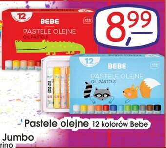 Pastele olejne 12 kolorów Bebe