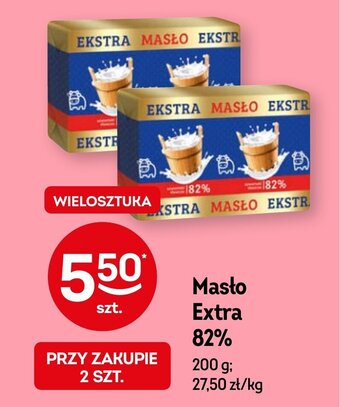 Żabka Masło Extra 82% 200g oferta