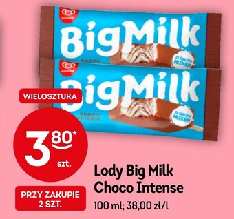 Żabka Lody Big Milk Choco Intense 100 ml oferta