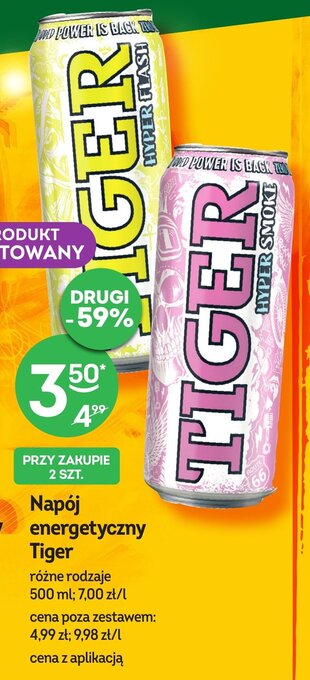 Żabka Napój energetyczny Tiger 500ml oferta