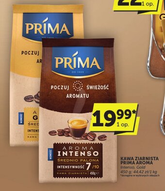 Groszek KAWA ZIARNISTA PRIMA AROMA 450 g oferta