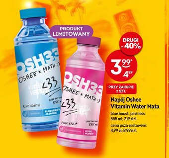 Żabka Napój Oshee Vitamin Water Mata 555ml oferta