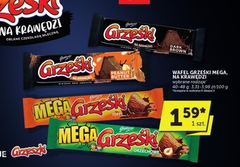 Groszek WAFEL GRZEŚKI MEGA, NA KRAWĘDZI 40-48 g oferta