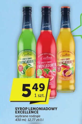 Groszek SYROP LEMONIADOWY EXCELLENCE 430 ML oferta