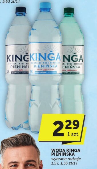 Groszek WODA KINGA PIENINSKA 1,5 l oferta