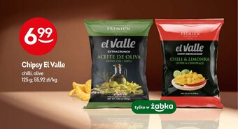 Żabka Chipsy El Valle chilli, olive 125 g oferta