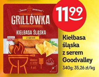 Żabka Kiełbasa śląska z serem Goodvalley 340g oferta