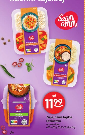 Zupa, dania tajskie Szamamm 400-420g