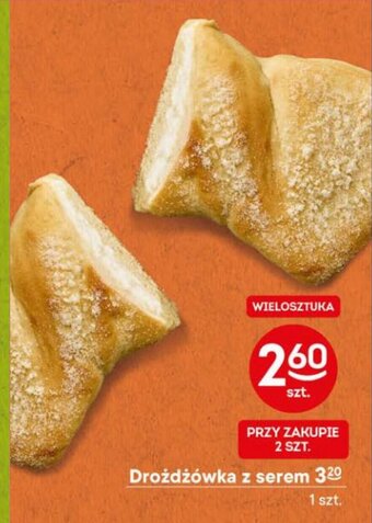 Żabka Drożdżówka z serem oferta