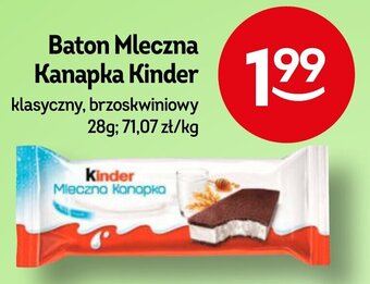 Żabka Baton Mleczna Kanapka Kinder 28g oferta