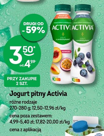 Żabka Jogurt pitny Activia 270-280g oferta