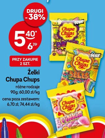 Żabka Żelki Chupa Chups 90g oferta