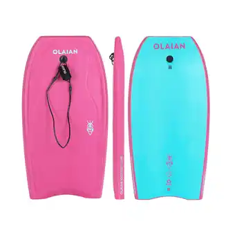 Deska bodyboard olaian 100 z leashem na nadgarstek