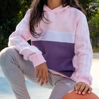 Decathlon Bluza z kapturem dziecięca adidas oferta