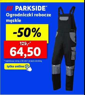 Lidl Ogrodniczki robocze rozm. 48-58 oferta