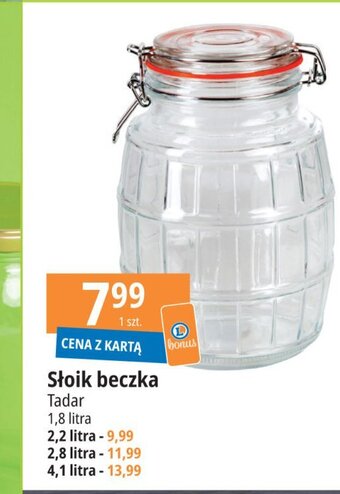 E.Leclerc Słoik beczka 4.1 l oferta