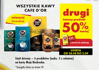 Biedronka WSZYSTKIE KAWY CAFE D'OR oferta