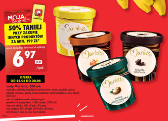 Biedronka Lody Marletto, 500 ml oferta
