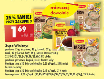 Biedronka Zupa Winiary 49-75g oferta