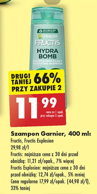 Biedronka Szampon Garnier, 400 ml oferta