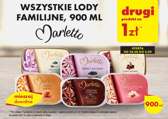 Biedronka WSZYSTKIE LODY FAMILIJNE, 900 ML oferta