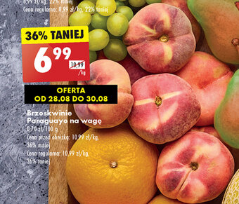 Biedronka Brzoskwinie Paraguayo 1kg oferta