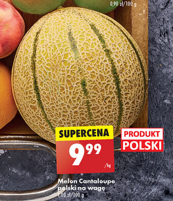 Biedronka Melon Cantaloupe polski 1kg oferta